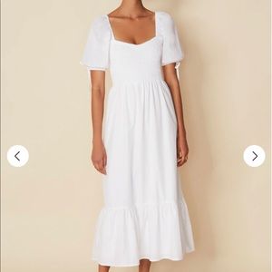 Faithfull the Brand Lithana Midi Dress Medium NWT